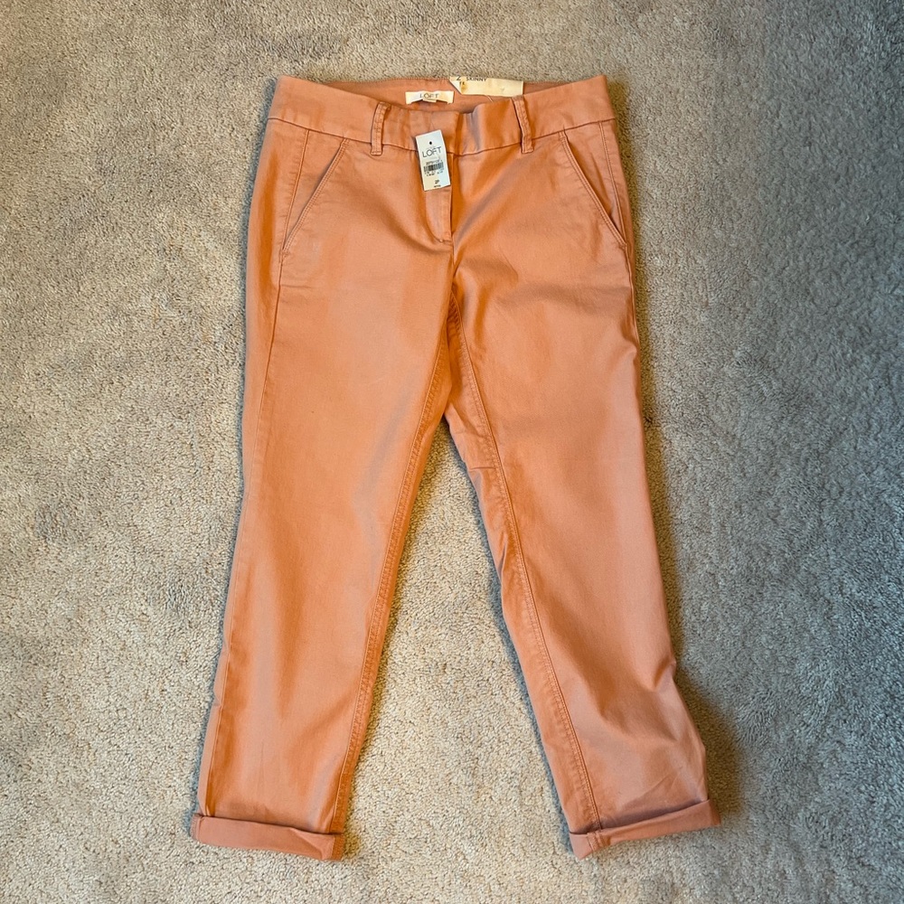 NWT LOFT Marisa Skinny Pant 2P